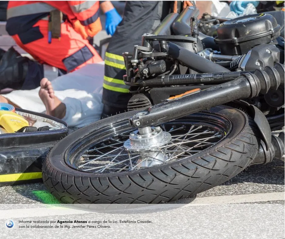 choque accidente vial